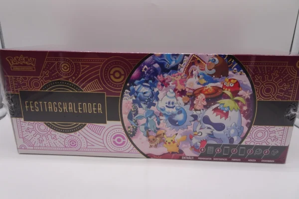 Pokemon Adventskalender 2025 - Festtagskalender Weihnacht Kinder DE Neu_OVP-2