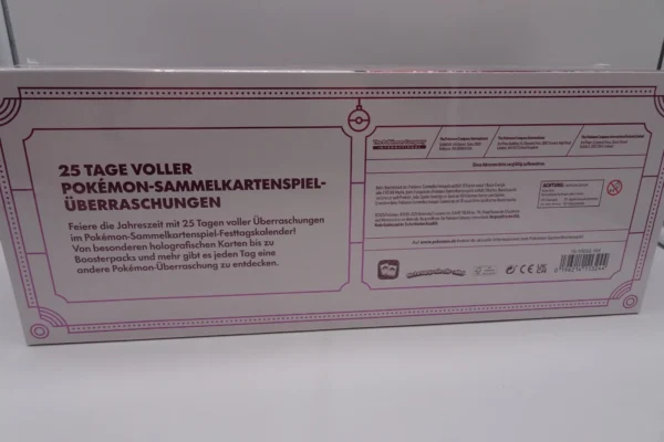 Pokemon Adventskalender 2025 - Festtagskalender Weihnacht Kinder DE Neu_OVP - 4